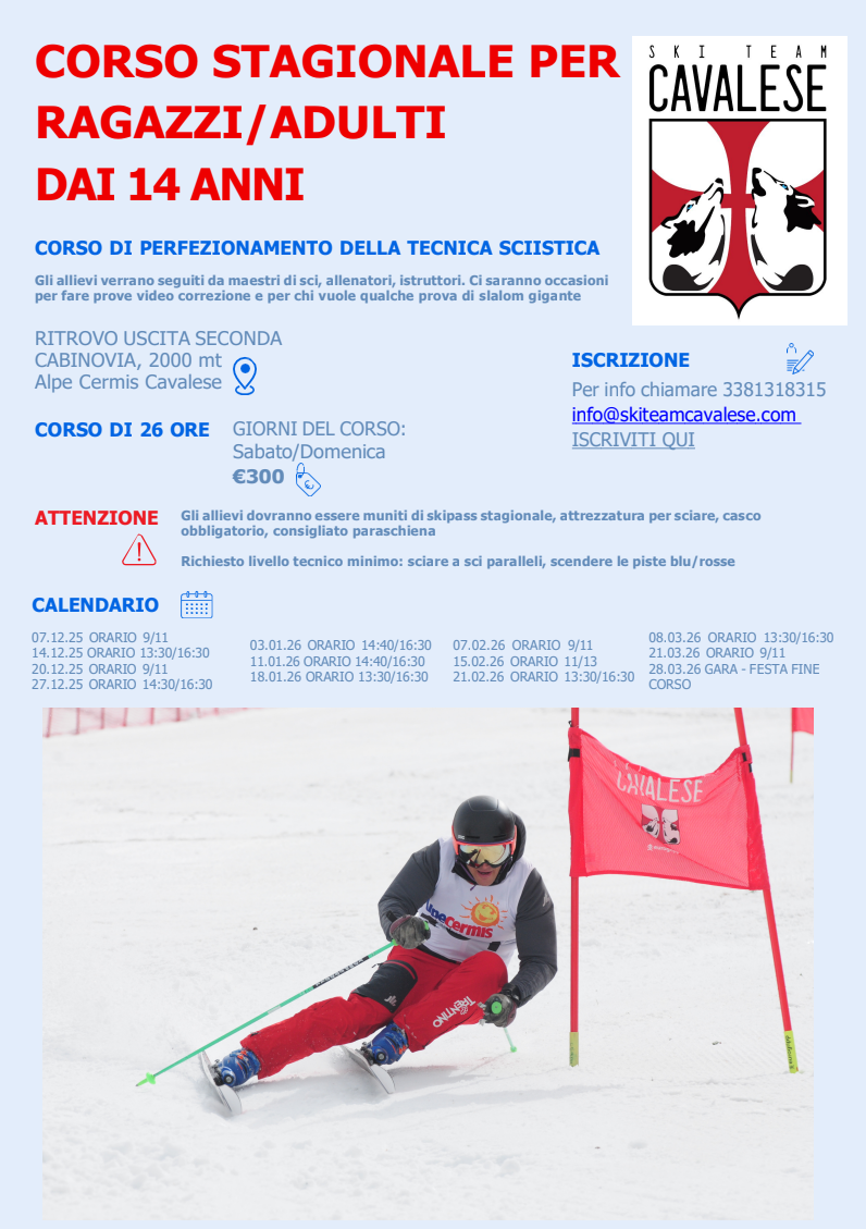 Corso adulti